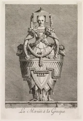 Řecká maškaráda: Deska řecké nevěsty 6, 1771.