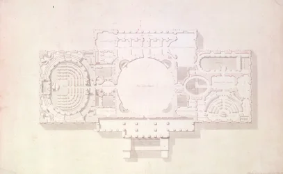 Plán hlavního příběhu Kapitolu, USA, 1806