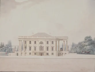 Jižní Portico of President