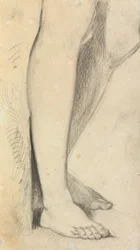 Figurální studie nohou