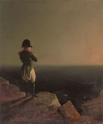 Napoleon Bonaparte Musing na Svaté Heleně, 1841