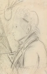 Portrétní studie mladého muže