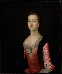 Ann Inglis, kolem roku 1757 (olej na plátně)