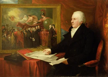 John Eardley Wilmot (1709-92) 1812 (olej na plátně)