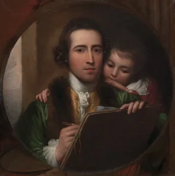 Umělec a jeho syn Raphael
