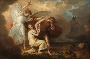 Vyhnání Adama a Evy z ráje, 1791