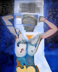 Homme libre, 2006 (olej a akryl na plátně)