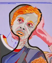 Loď bláznů : Yohan, 2020 (olej na plátně)
