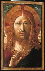 Požehnání Krista (tempera, olej a zlato na desce)