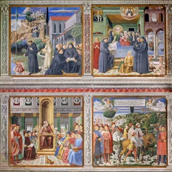 Epizody ze života svatého Augustina, 1463-65
