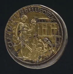 Medaile zobrazující alegorickou postavu, 1533 (reverzní strana 18062) (obr. 119186)