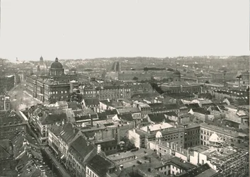 Panorama města Berlín, Německo, 1895.