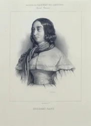 Portrét George Sandové.