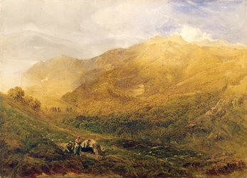 Arthog, poblíž Barmouth (olej na plátně)