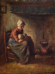 A Cottage Madonna, c1915
