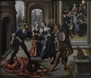Umučení svatého Jana Křtitele, cca 1514.