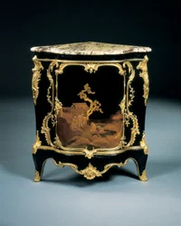 Jeden z dvojice příznaků Ludvíka XV., kolem roku 1750