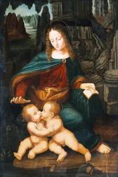 Madona s dítětem se svatým Janem, c. 1496.