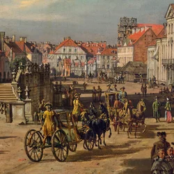 Kostel svatého kříže ve Varšavě (detail)