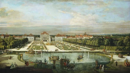 Palác Nymphenburg, Mnichov, c. 1761.
