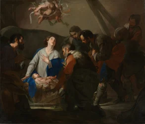 Bernardo Cavallino / Klanění pastýřů, kolem roku 1650
