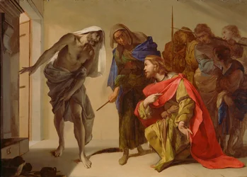 Samuelův stín vyvolaný Saulem, kolem 1655