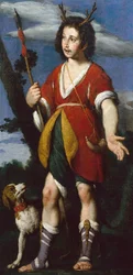 Actaeon (olej na plátně)