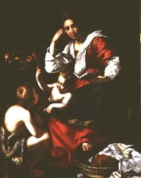 Madona s dítětem s nemluvnětem sv. Jana Křtitele