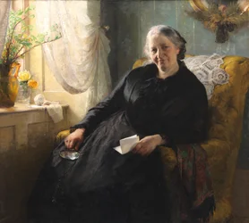 Portrét Cecilie Trier, rozené Melchior