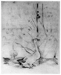Les Oies, The Geese, c1860-1890 1924