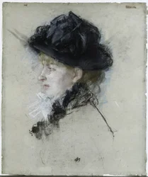 Mlle. Louise Riesenerová, 1888.