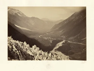 Údolí Chamonix, pohled na Chapeau