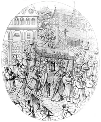 Náboženský průvod, 1449-1456 1849