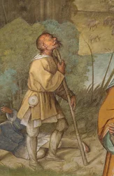 Central Aisle, First North Span, Oznámení pro Gioacchino, Boccaccio Boccaccino 1514-15, Detail
