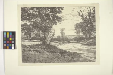 Hurley Road (inkoust na papíře)
