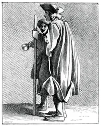 Slepý muž z Quinze-Vingts, 1737-1742.