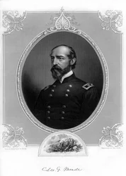 Generál George Meade, důstojník americké armády a stavební inženýr, 1862-1867.