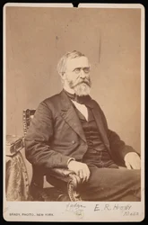 Portrét Ebenezer Rockwood Hoar 1816-1895, před rokem 1895.