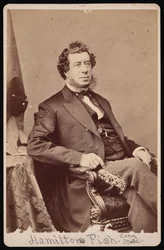 Portrét Hamilton Fish 1808-1893, před rokem 1893.