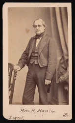Portrét Hannibala Hamlina 1809-1891, 1857.