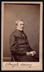 Portrét Josepha Henryho 1797-1878, 1865.