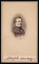 Portrét Josepha Henryho 1797-1878, mezi 1858 a 1869.
