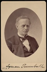 Portrét Lymana Trumbulla 1813-1896, mezi 1868 a 1881.
