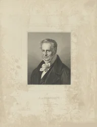 Portrét Alexandra von Humboldta 1769-1859, c. 1850