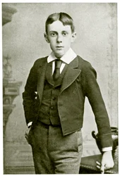 Aubrey Beardsley, ve věku 13 let