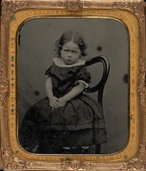 Portrét dívky, cca. 1855 (foto)