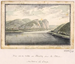 Série skic, pohledy ve Velké Británii, kontinentu a Americe 1772-1778 (akvarel)