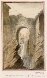 Série skic, pohledy ve Velké Británii, kontinentu a Americe 1772-1778 (akvarel)