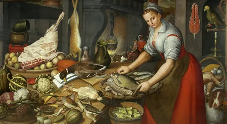 Plná spíž, cca 1700