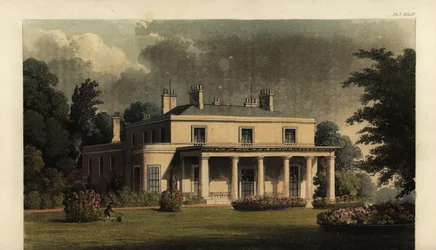 North Court, Isle of Wight, sídlo paní Bennetové